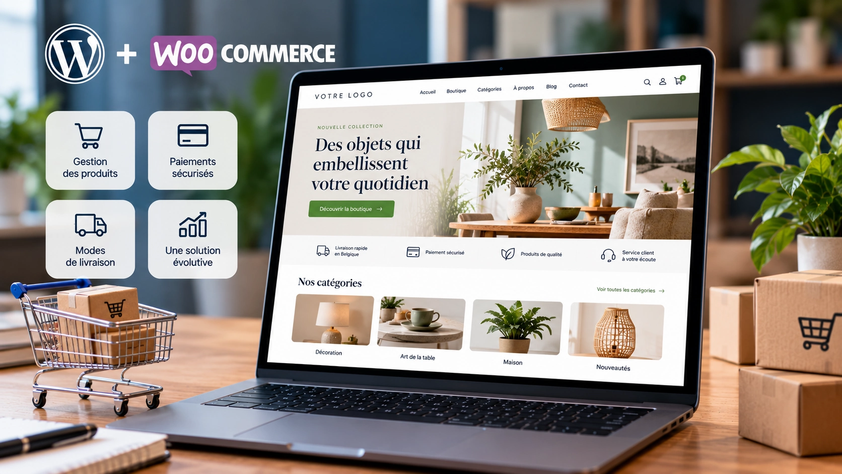 boutique en ligne WooCommerce