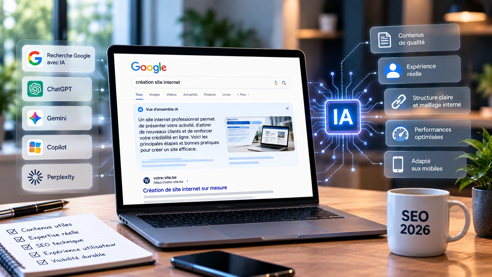 SEO et intelligence artificielle en 2026 : qu’est-ce qui change pour votre visibilité ?