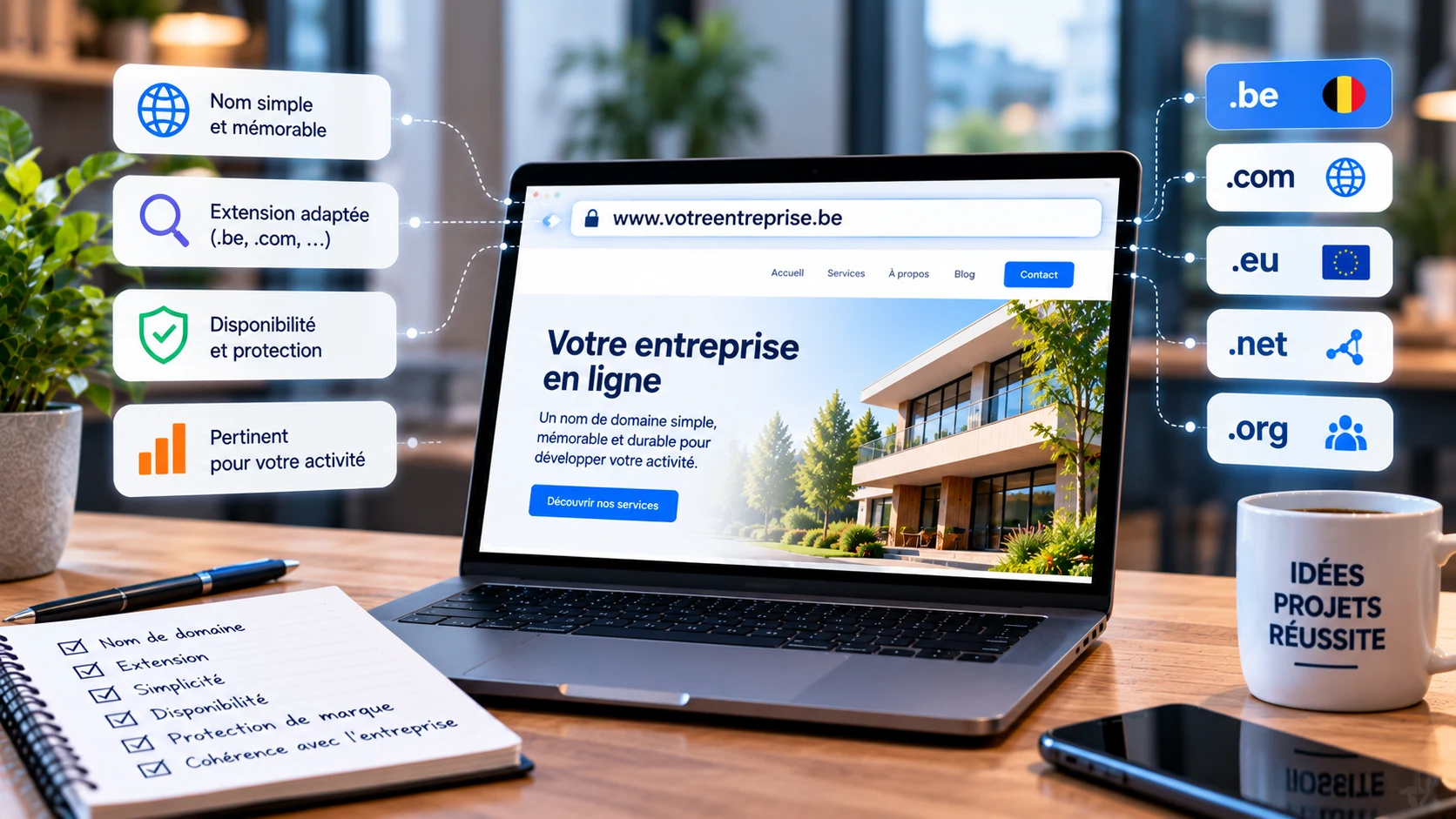 Comment choisir un nom de domaine pour son entreprise ?