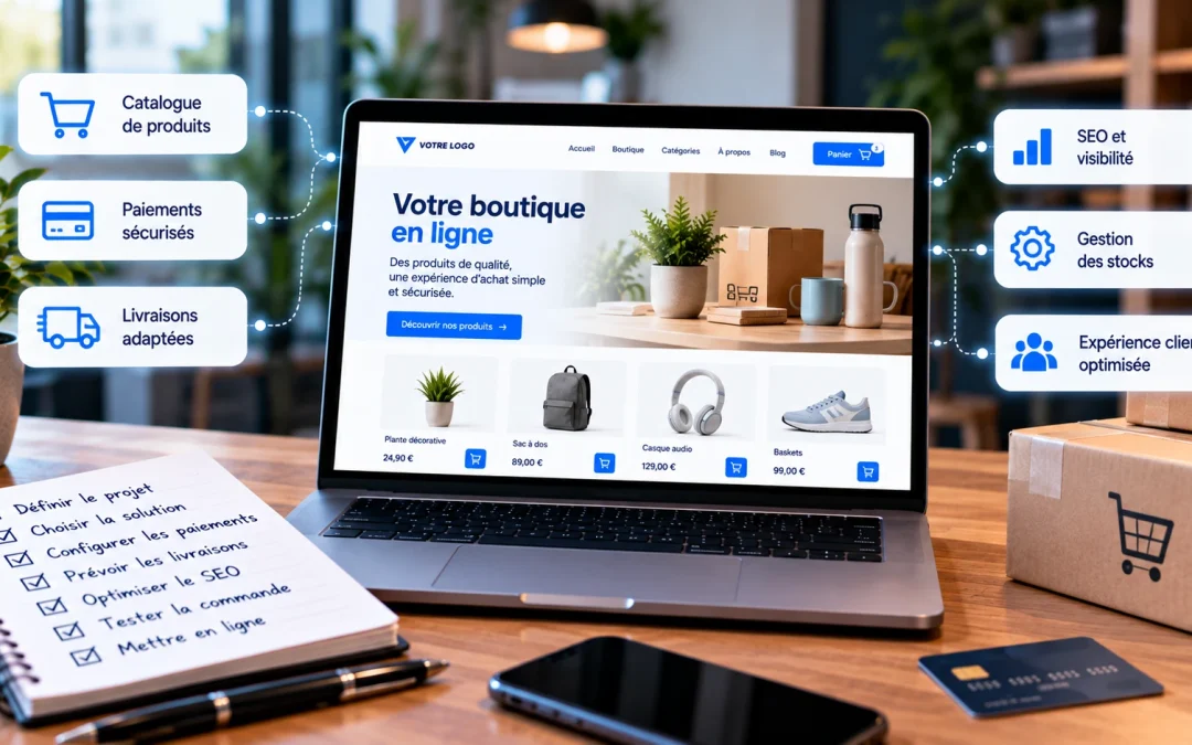 Créer une boutique en ligne : les étapes indispensables pour réussir son projet