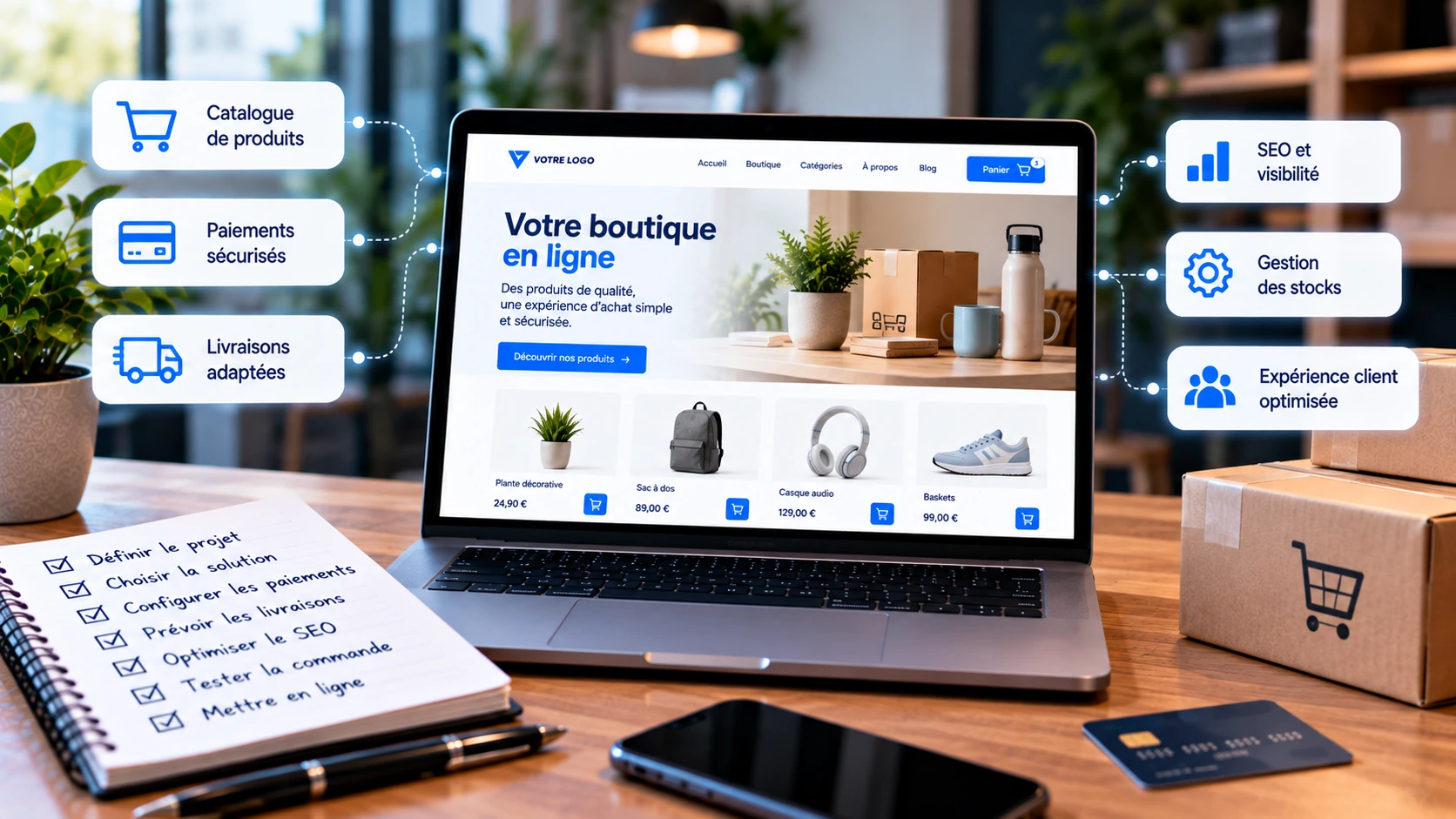 Créer une boutique en ligne